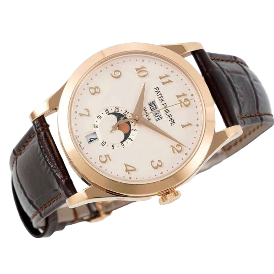 Patek Philippe Complications “Rose Gold Silvery Dial” - Image 5
