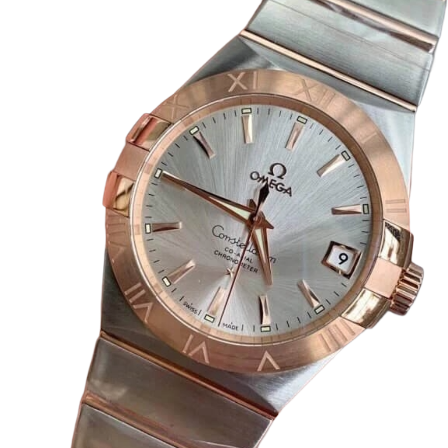 Omega Constellation Two-Tone (35mm) - Cloned Calibre 8938 World Timer - Image 3