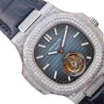 Patek Philippe Nautilus Tourbillon “Jumbo” Blue Dial - Image 3