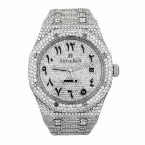 Audemars Piguet Royal Oak "Iced Out" Pavé Set 15400ST