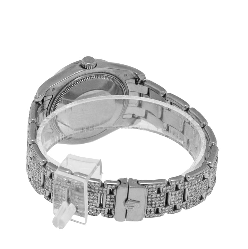 Datejust II Iced Baguette 904L - Image 2