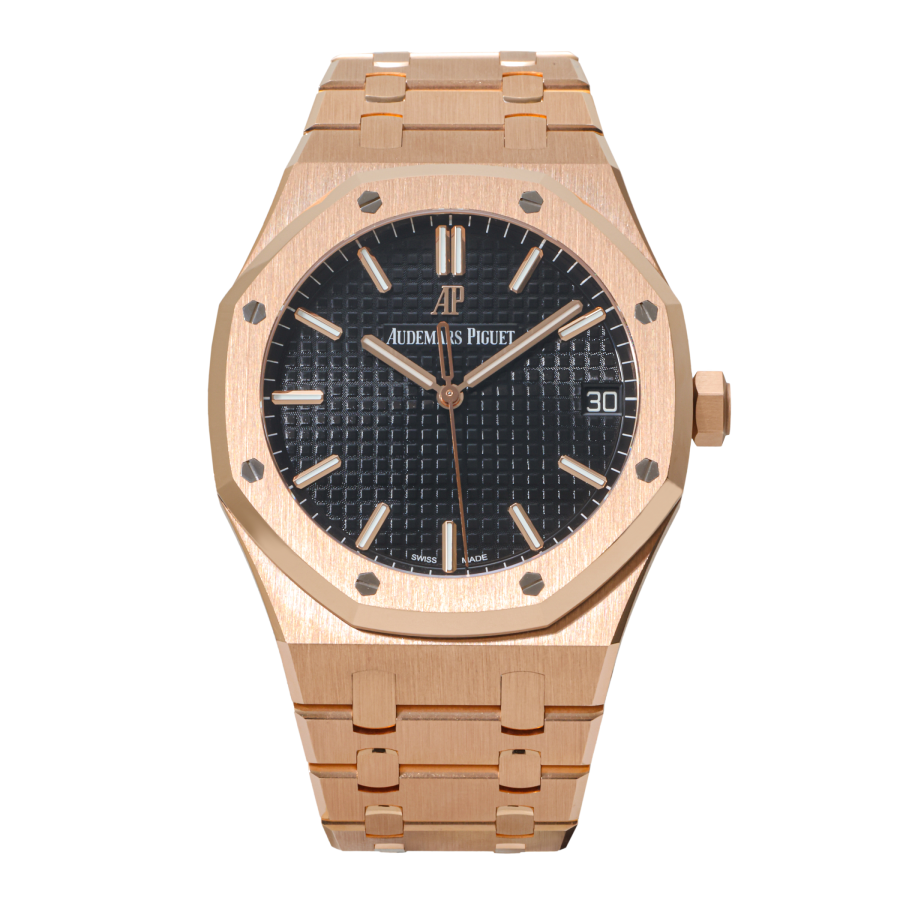Royal Oak 15500OR Rose Gold (41mm) with Cloned Calibre AP 4302