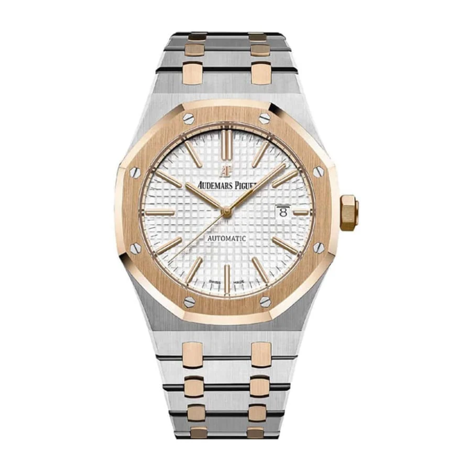 Royal Oak 15400SR Two-Tone Rose Gold/Steel (41mm) - Cloned Calibre AP 3120