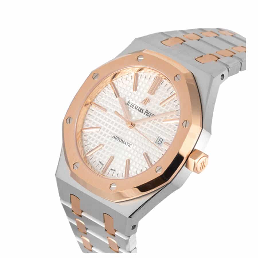Royal Oak 15400SR Two-Tone Rose Gold/Steel (41mm) - Cloned Calibre AP 3120 - Image 3