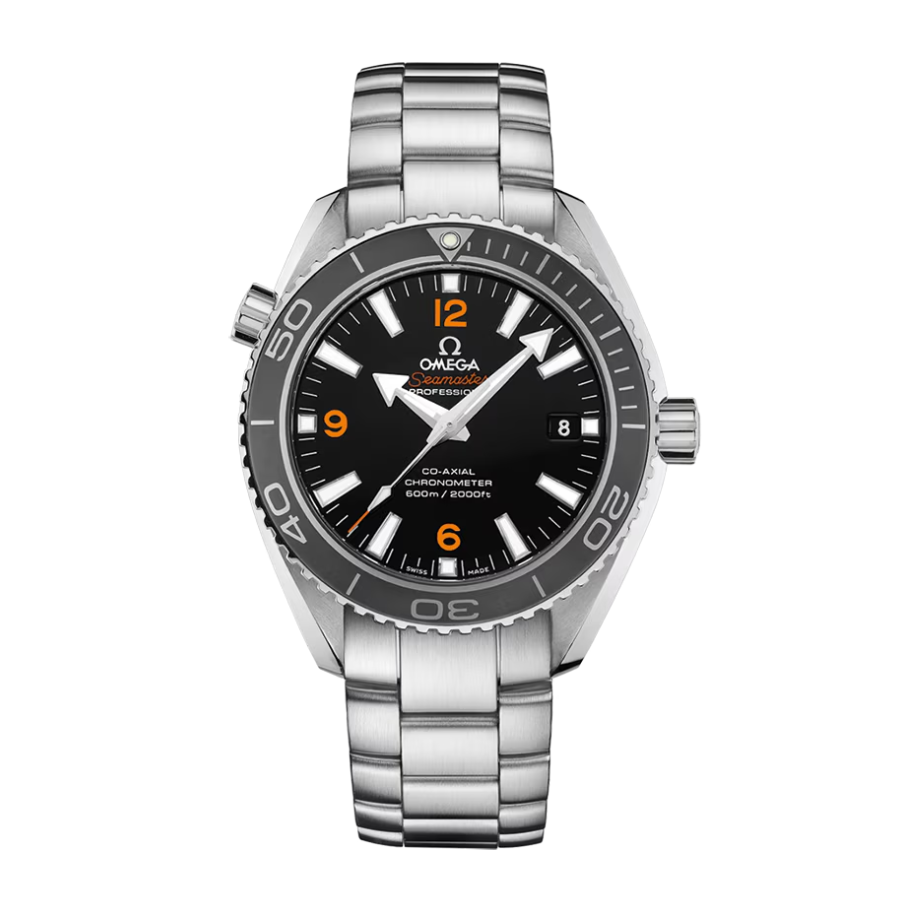 Omega Seamaster Planet Ocean (45.5mm) - Black Dial & Cloned Calibre 8500