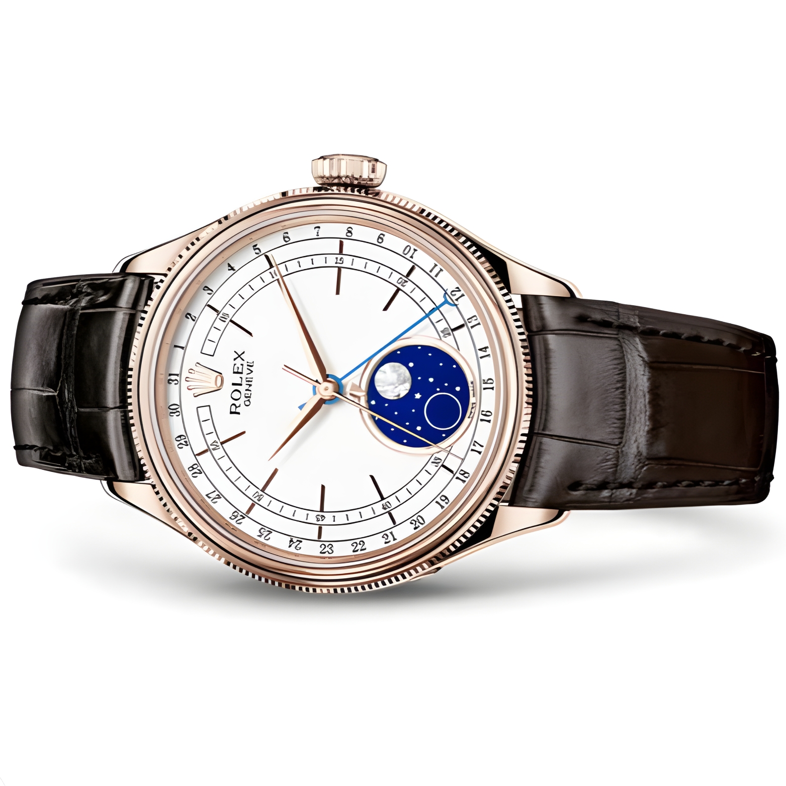 Rolex Cellini Moonphase Rose Gold 904L - Image 5