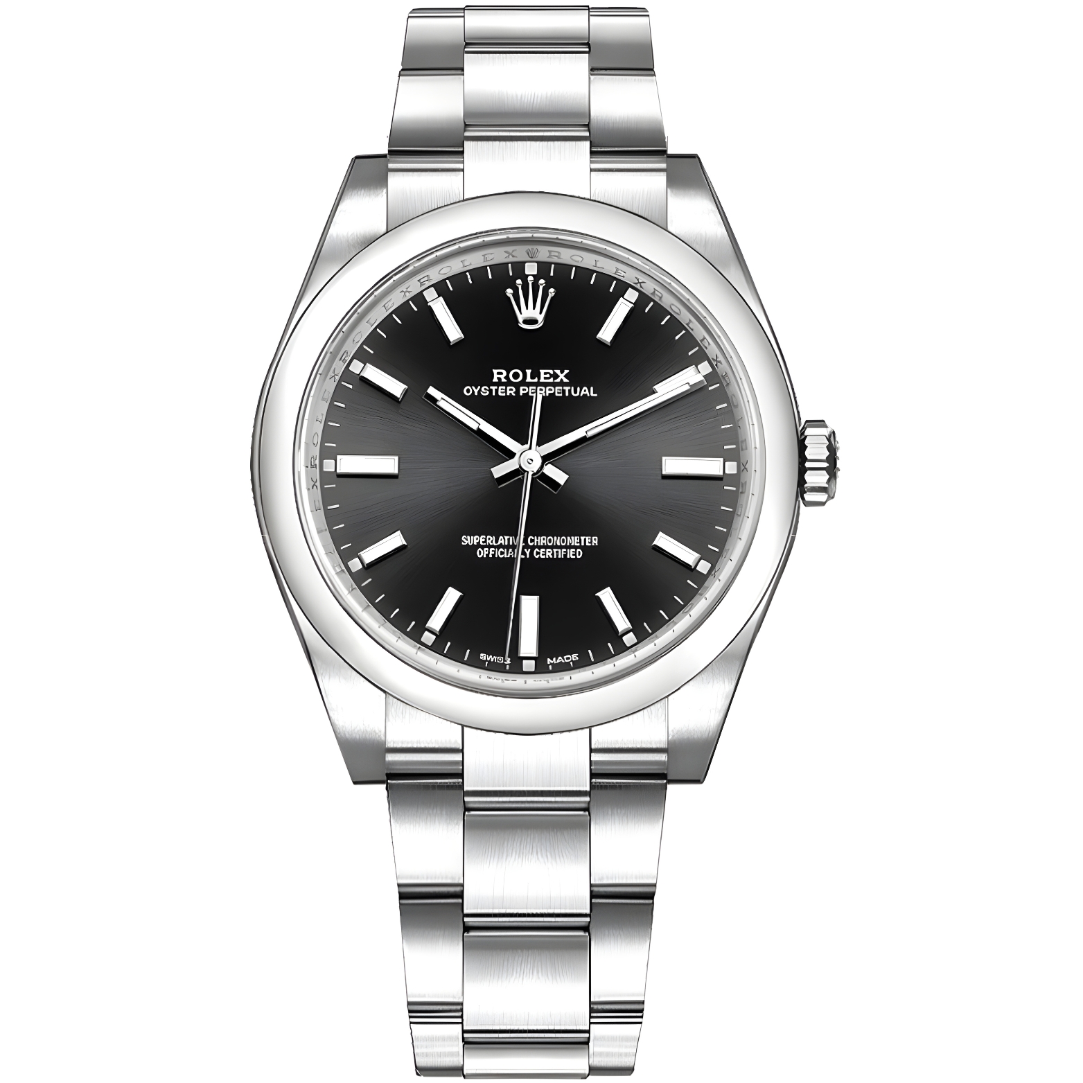 Rolex OP 114200 Black Dial 904L