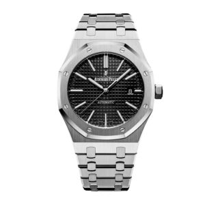 Royal Oak 15400ST Black "Grande Tapisserie" 41mm - Cloned AP 3120