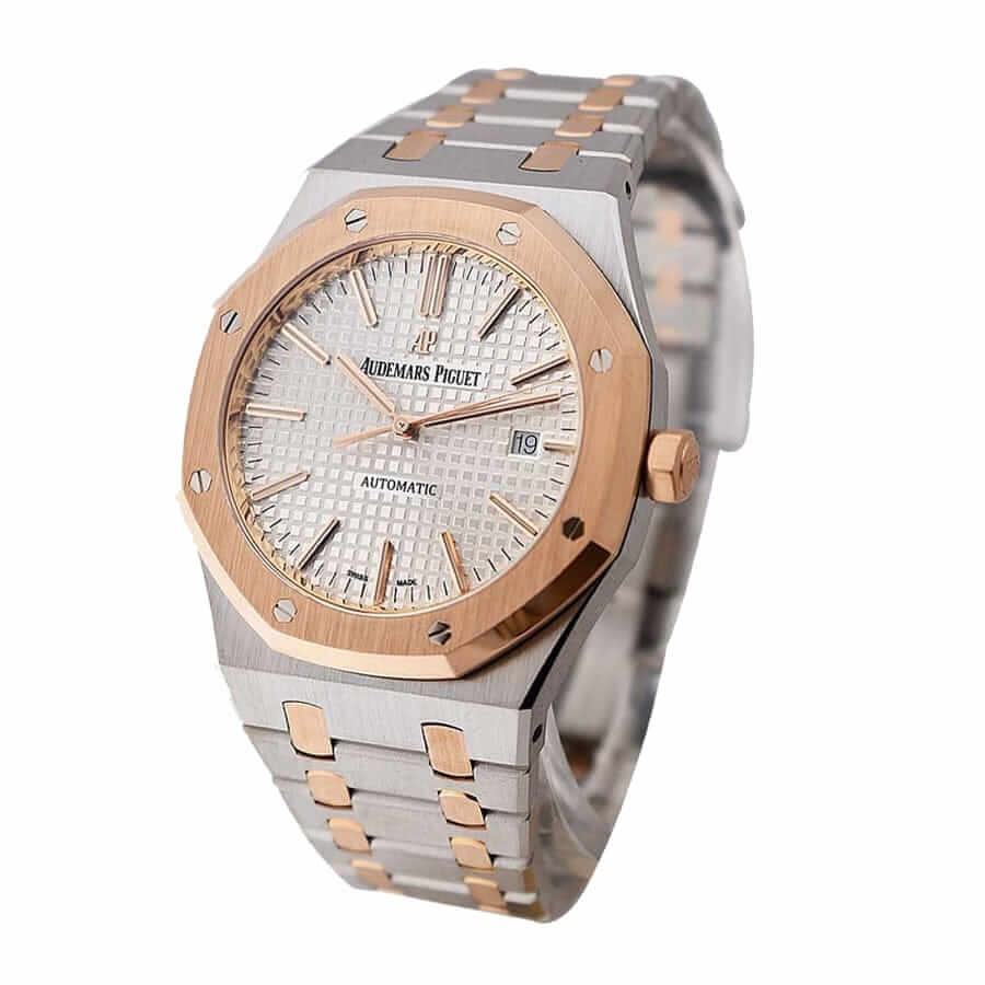 Royal Oak 15400SR Two-Tone Rose Gold/Steel (41mm) - Cloned Calibre AP 3120 - Image 2