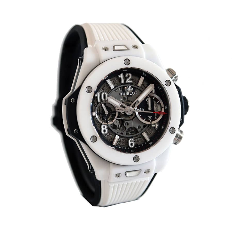 Hublot Big Bang Unico White Ceramic Skeleton (45mm) - Cloned HUB1242 Flyback - Image 2