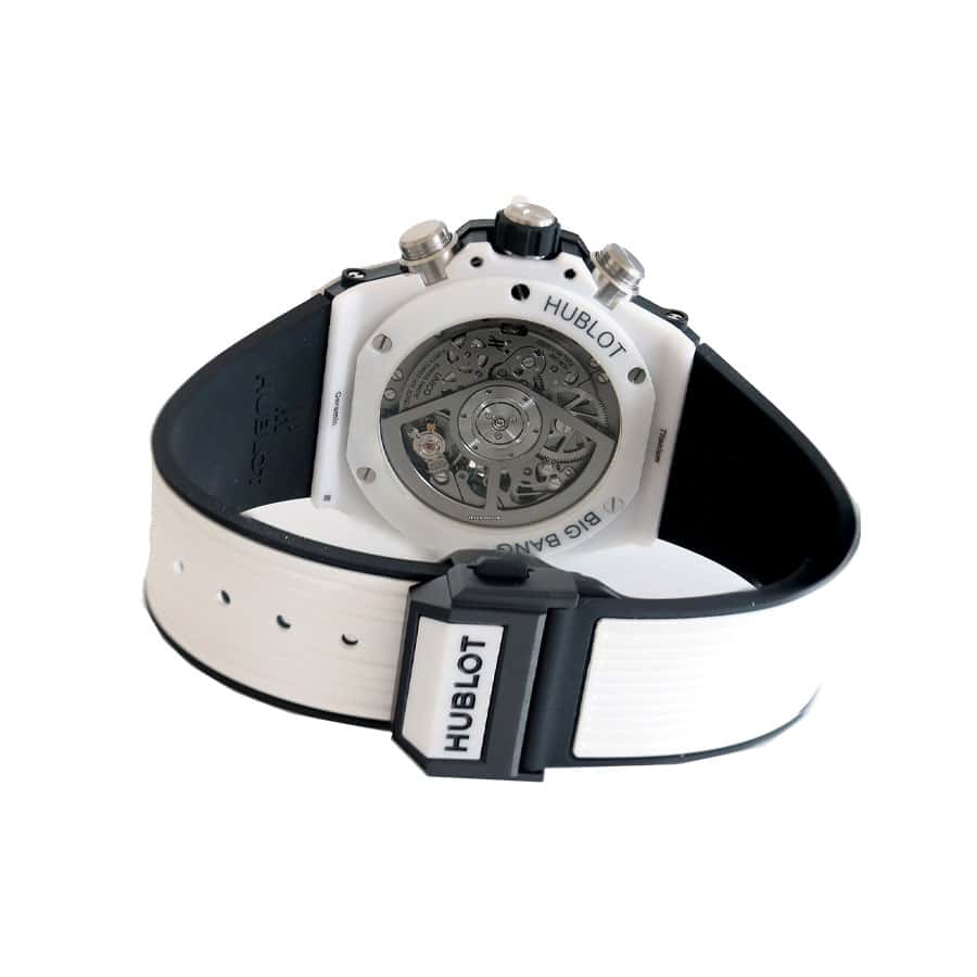 Hublot Big Bang Unico White Ceramic Skeleton (45mm) - Cloned HUB1242 Flyback - Image 3