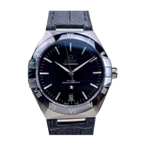 Omega Constellation 41mm Steel - Black Dial & Cloned Calibre 8938 World Timer