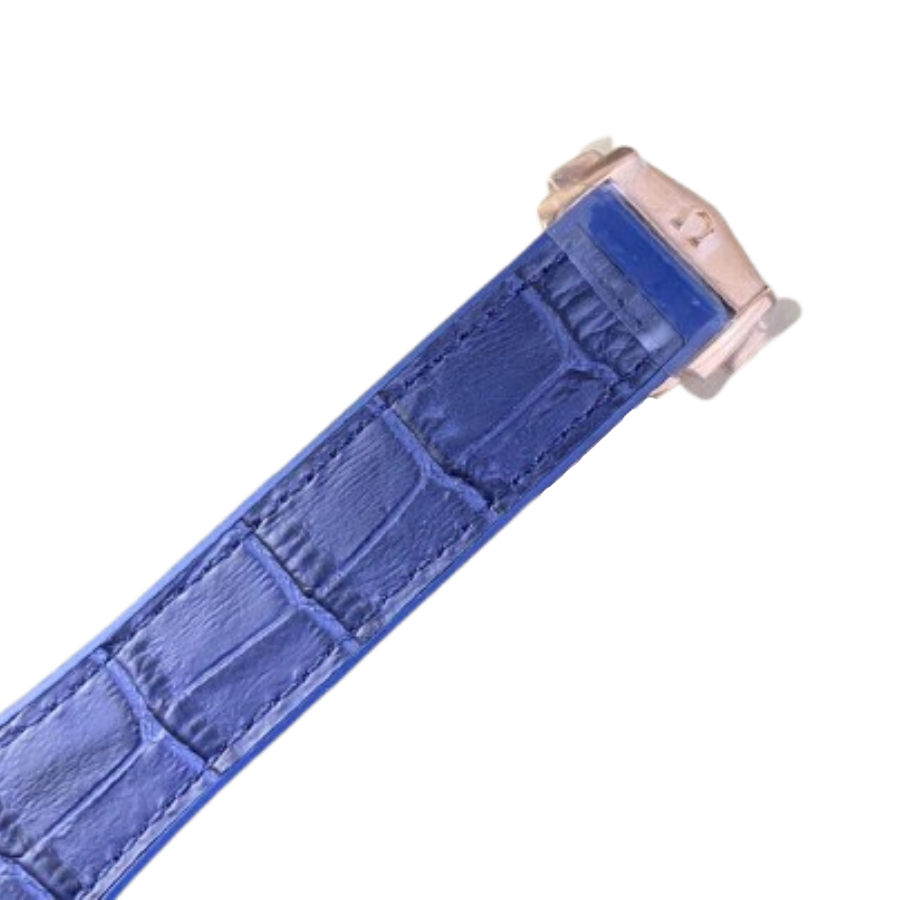 Omega Constellation Full Gold Look (39mm) - Blue Dial & Cloned Calibre 8938 World Timer - Image 7