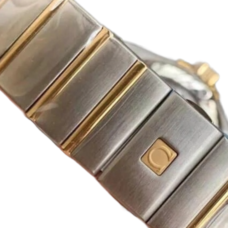Omega Constellation Two-Tone (38mm) - Gold Dial & Cloned Calibre 8938 World Timer - Image 4