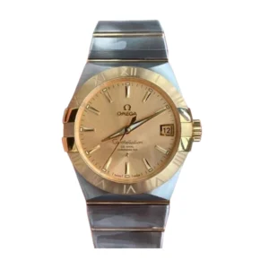 Omega Constellation Two-Tone (38mm) - Gold Dial & Cloned Calibre 8938 World Timer
