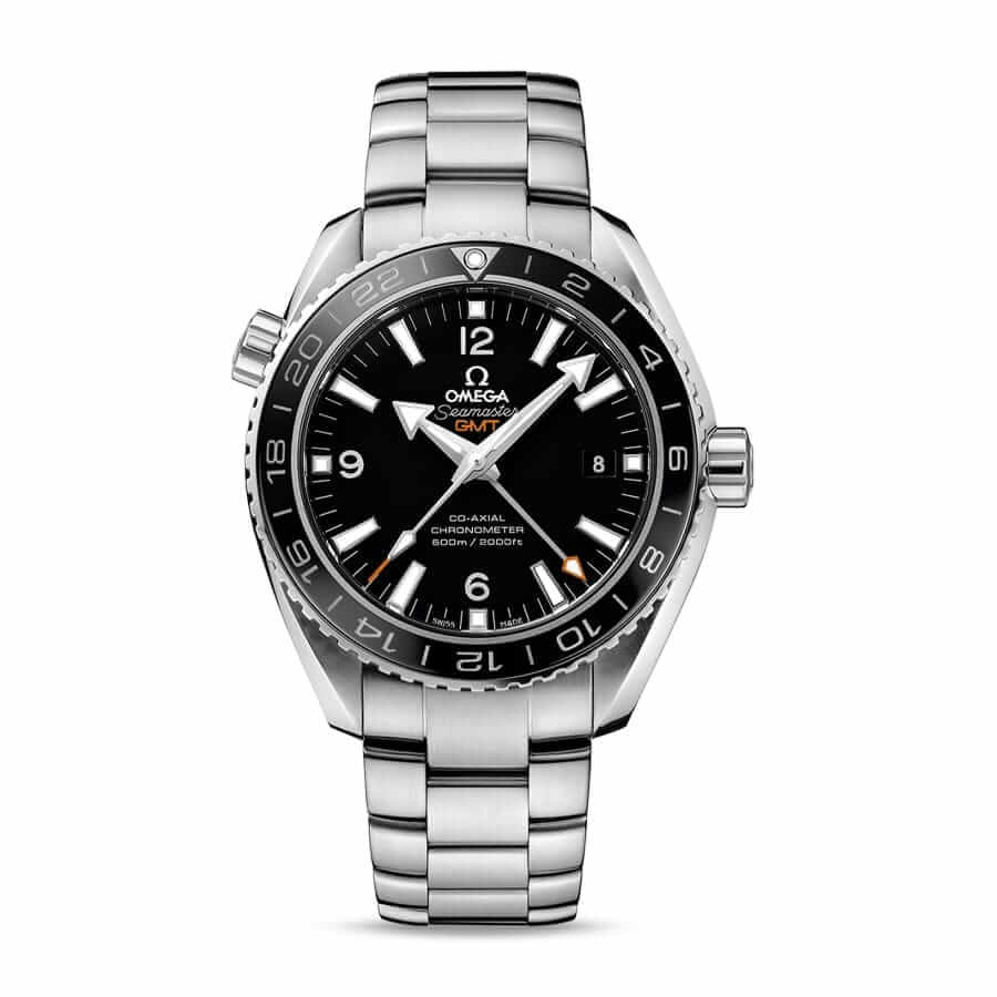 Omega Seamaster Planet Ocean GMT (45.5mm) - Deep Black Dial & Cloned Calibre 8605