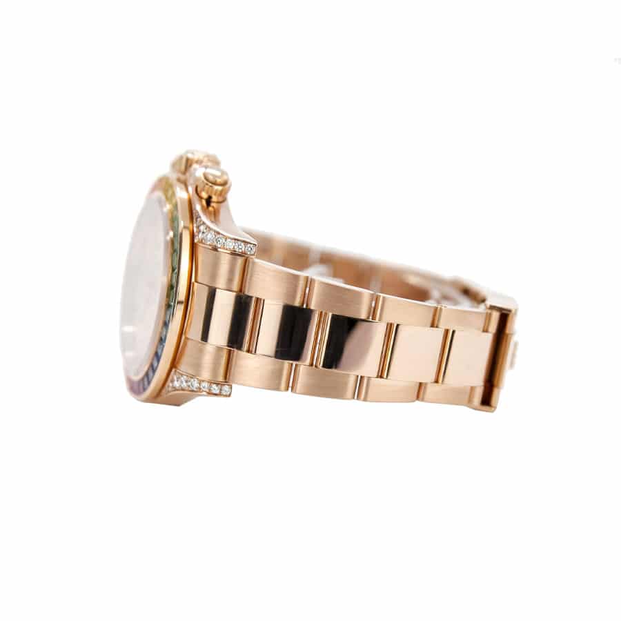 Rolex Daytona “Rainbow” (40mm) - Rose Gold Look & Cloned Calibre 4130 Chrono - Image 3