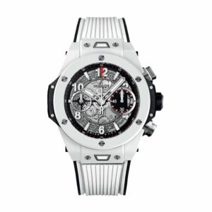 Hublot Big Bang Unico White Ceramic Skeleton (45mm) - Cloned HUB1242 Flyback